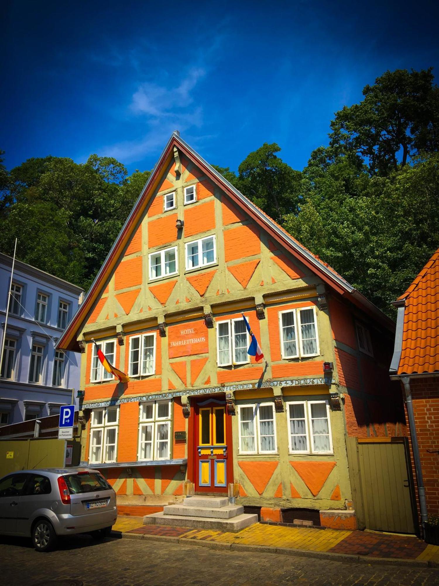 Zum Alten Schifferhaus Lauenburg Exteriör bild